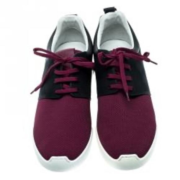 Louis Vuitton Tricolor Mesh The Damier Embossed Rubber Fastlane Sneaker Size:7.5 - Picture 2 of 4